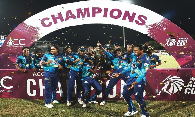 Sri Lanka women's team won its first T20 Asia Cup