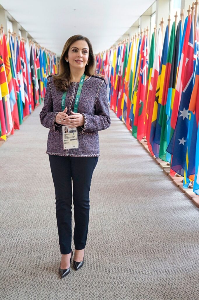 Nita Ambani Re-Elected as IOC Member