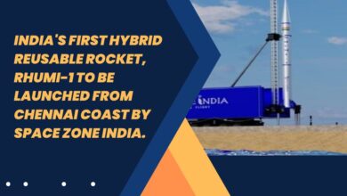 India's first hybrid reusable rocket, Rhumi-1 to be launched from Chennai Coast by Space zone India. The rocket will carry 3 cube satellites and 50 pico satellites, says CEO Anand Megalingam.