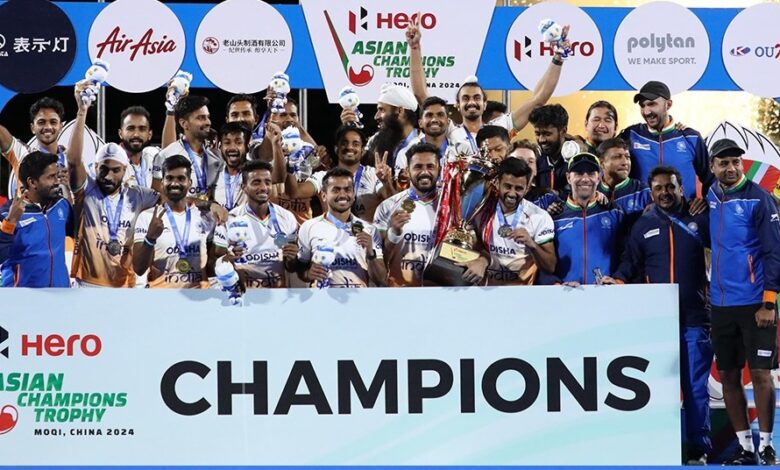 India won the Asian Champions Trophy 2024 title by defeating China 1-0.