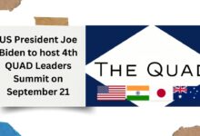 US President Joe Biden to host 4th QUAD Leaders Summit on September 21