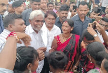 BJP leader Champai Soren warmly welcomed in Kolhan