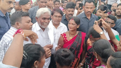 BJP leader Champai Soren warmly welcomed in Kolhan