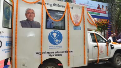 534 mobile veterinary units and call centers launched by Chief Minister Nitish Kumar