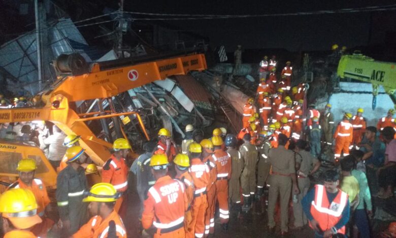 Five dead identified, 28 injured in building collapse case in Lucknow