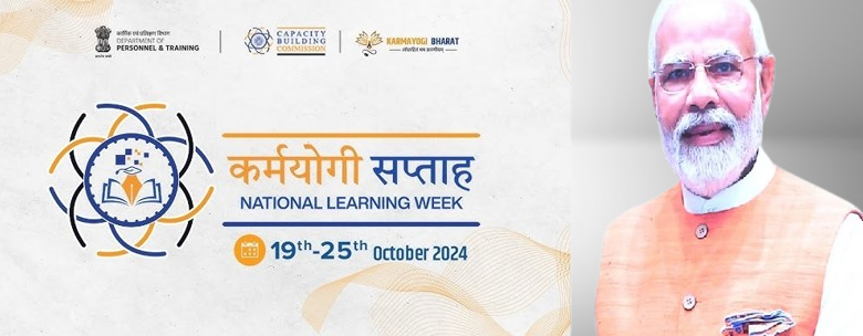 Prime Minister will launch 'Karmayogi Week' on 19 October – National Learning Week