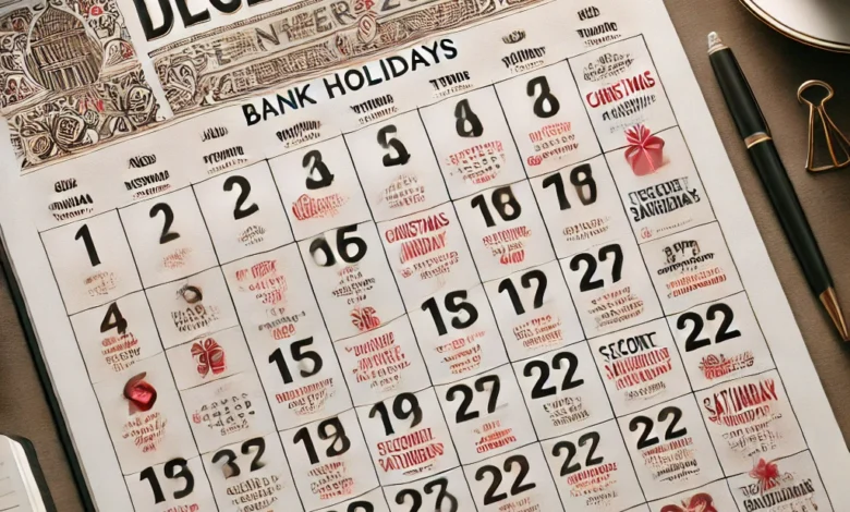 Complete information about bank holidays in December 2024: Banks will remain closed for 17 days, complete important work soon