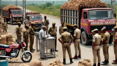 Deadlock continues on Jharkhand-Bengal border for third day: Trucks laden with potatoes not allowed