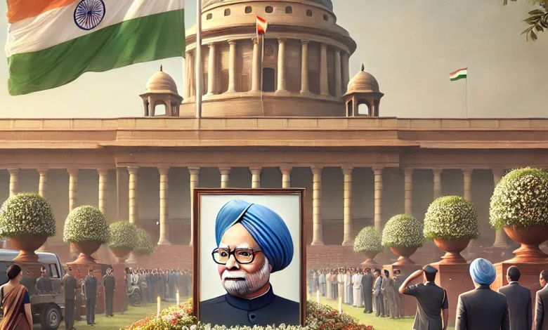 Former Prime Minister Dr. Manmohan Singh Passes Away: Nation Observes Seven-Day State Mourning