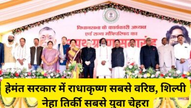 Hemant Government's New Cabinet: Radhakrishna Kishore the Most Senior, Shilpi Neha Tirkey the Youngest Minister