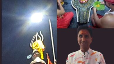 Poet Dr. Kumar Vishwas performed sacred darshan at Baba Baidyanath Dham Deoghar