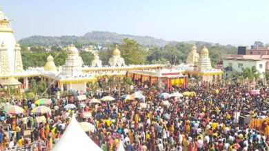 Sixth day of annual festival and nine-day Shri Ram Mahayagya at Sri Sri Ramraj Temple, Chitahi Dham