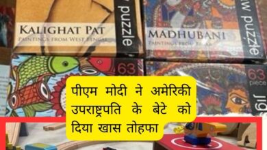 पीएम मोदी ने अमेरिकी उपराष्ट्रपति के बेटे को दिया खास तोहफा