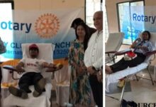 RIMS Blood Bank and Rotary Club organize successful blood donation camp at DSPMU campus