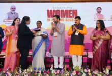 Tripti Maurya, BCCL's first woman miner, was honored by the Coal Minister