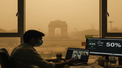 delhi-pollution-wfh-50-percent