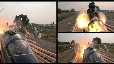 लड़ाकू विमान एस्केप सिस्टम का हाई-स्पीड रॉकेट-स्लेड परीक्षण सफल